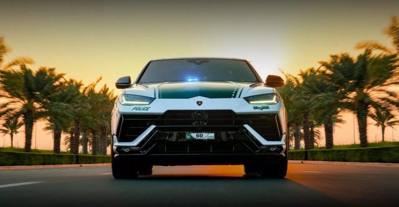 Felbukkant egy Lamborghini Urus Performante is a dubaji rendőrség flottájában