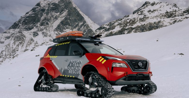 Gumitalpas hegyimentőként is megmutatta magát a Nissan X-Trail