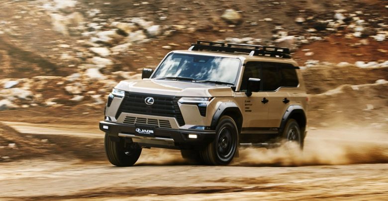 Kőkemény terepjárót mutatott be a Lexus