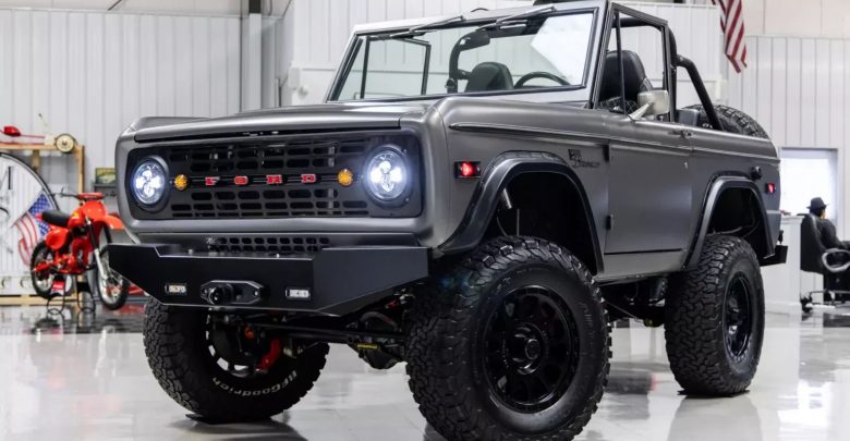 Coyote V8-as motorral bukkant fel egy klasszikus Ford Bronco