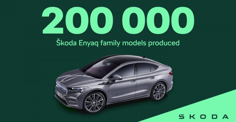 Már 200 ezer legyártott darabnál tart a Skoda Enyaq