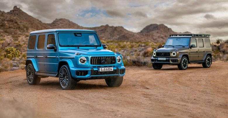 Enyhe villanyosítással frissült fel a Mercedes G osztály