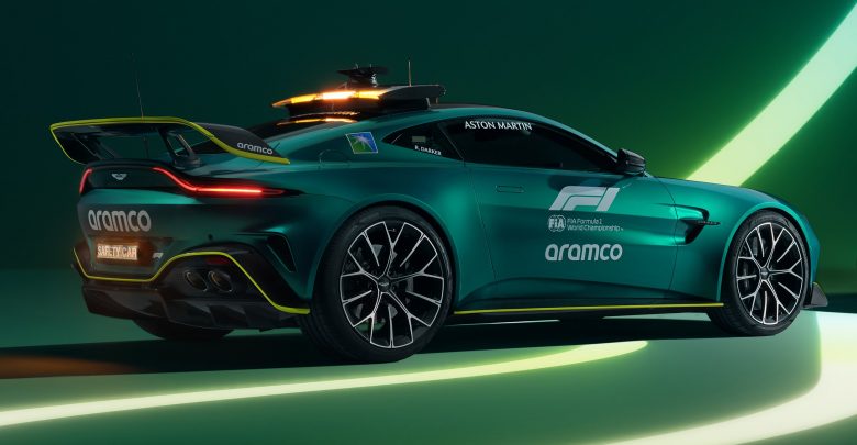 F1-es biztonsági autóként is bemutatkozott az új Aston Martin Vantage