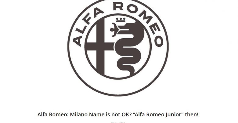 Milano? Felejtsd el, hivatalosan is Junior a kis Alfa SUV új neve!